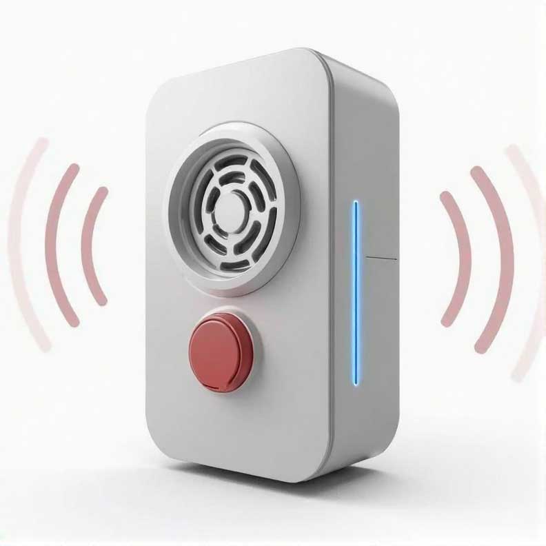 Voiced Disabled Toilet Alarm